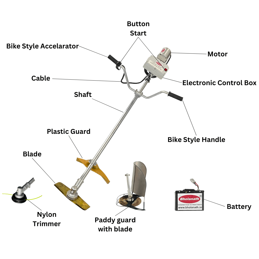 Battery Operated Brush Cutter Parts