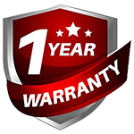 1 Year warranty