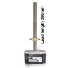 34 kg cm CAPTIVE LINEAR ACTUATOR STEPPER MOTOR (6 Amp Motor) PITCH M14x2 WITH 300 MM LEAD SCREW 