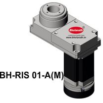 BH-RIS 01-A(M) ROTARY INDEXING SYSTEM DIMENSION 150MM X 78MM WITH BRAKE STEPPER MOTOR