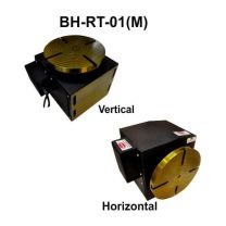 BH-RT 01 (M) ROTARY TABLE WITH HELICAL WORM GEARED BRAKE STEPPER MOTOR