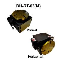 BH-RT 03 (M) ROTARY TABLE WITH HELICAL WORM GEARED BRAKE STEPPER MOTOR