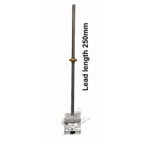 3.6 kg cm CAPTIVE LINEAR ACTUATOR STEPPER MOTOR (1.68 Amp Motor) PITCH - TR8x8 WITH 250 MM LEAD SCREW