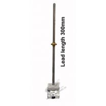 3.6 kg cm CAPTIVE LINEAR ACTUATOR STEPPER MOTOR (1.68 Amp Motor) PITCH - TR8x8 WITH 300 MM LEAD SCREW