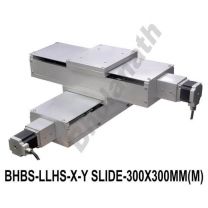 LINEAR XY LIGHT LOAD HIGH SPEED BALL SCREW SLIDES 300X300 MM WITH STEPPER MOTORS